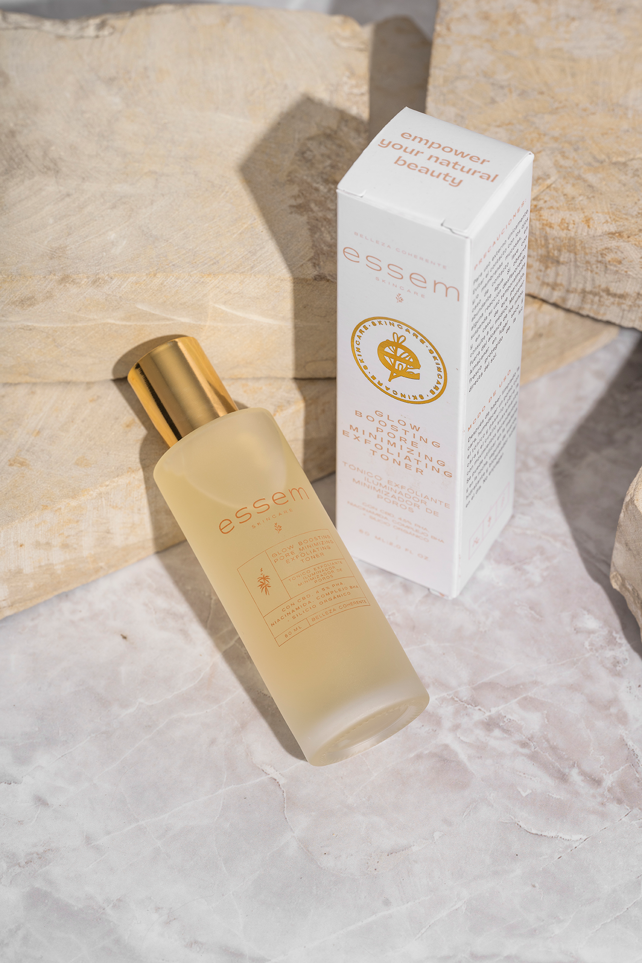 TÓNICO EXFOLIANTE ILUMINADOR MINIMIZADOR DE POROS Essem Skincare